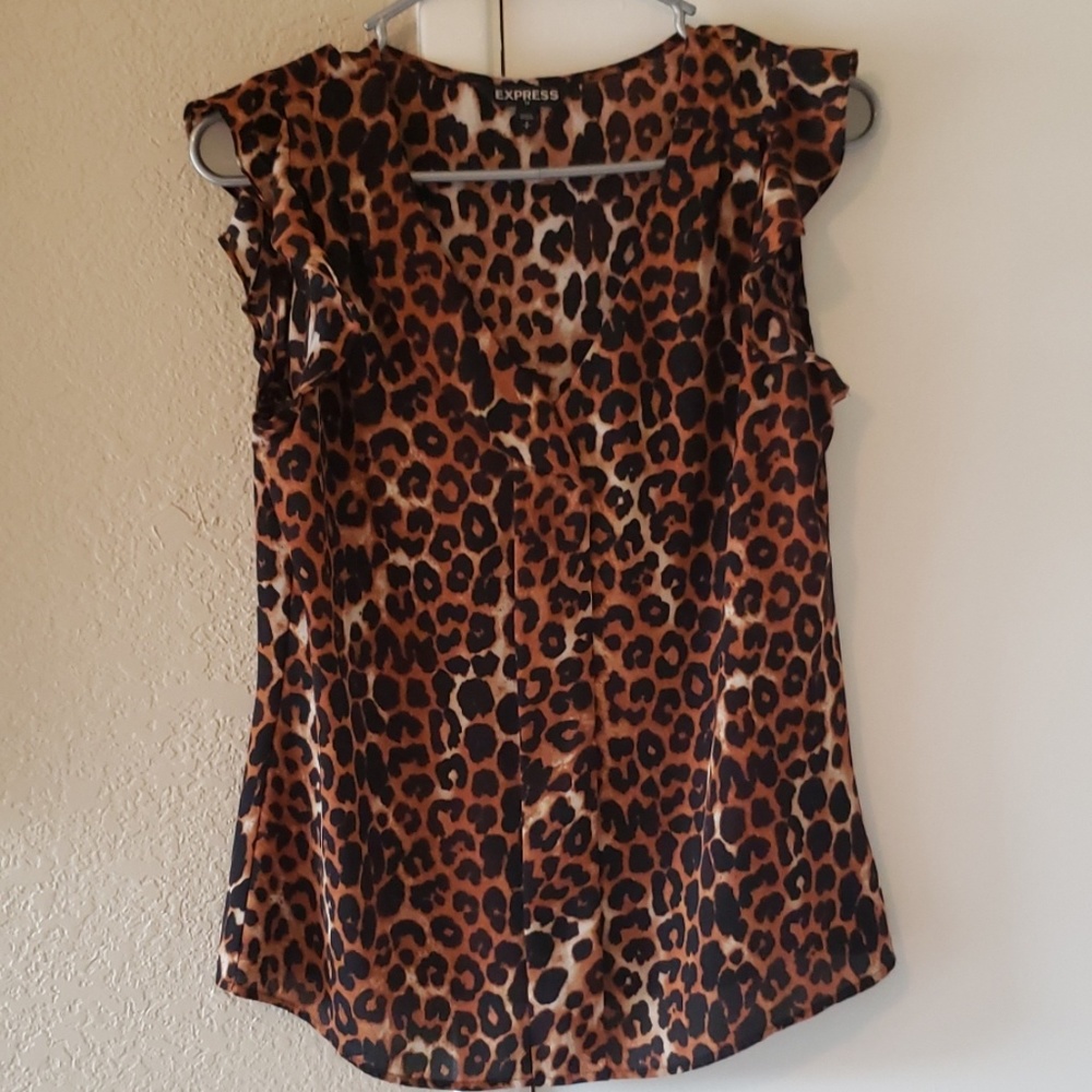 Womens Leopard print blouse
